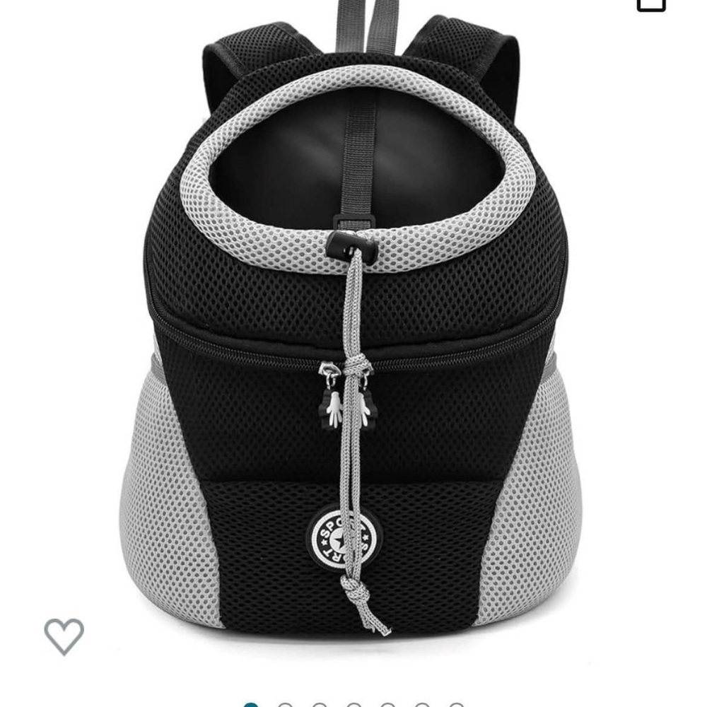 Pet Carrier Backpack for 2-5.51lbs Dogs Cats size S